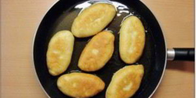 Рецепт пирожки с капустой на сковороде