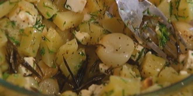 Рецепт пирожки с картофелем, фетой и розмарином