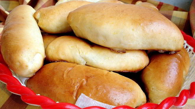 Рецепт Пирожки с картошкой и шкварками