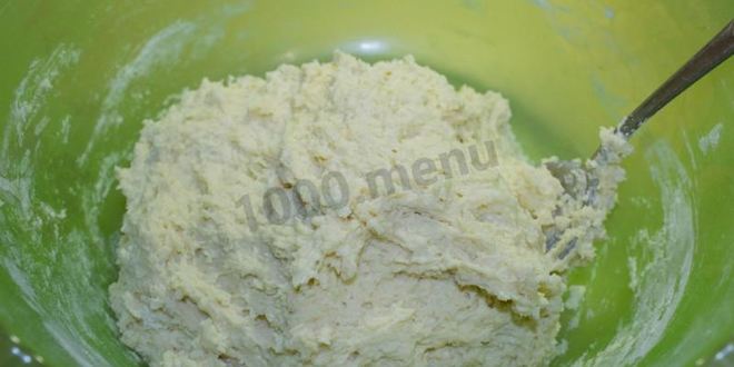 Рецепт пирожки с картошкой на кефире на сковороде