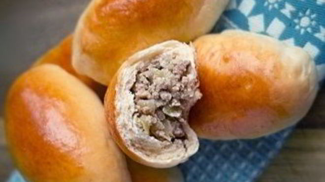 Рецепт Пирожки с мясом в духовке