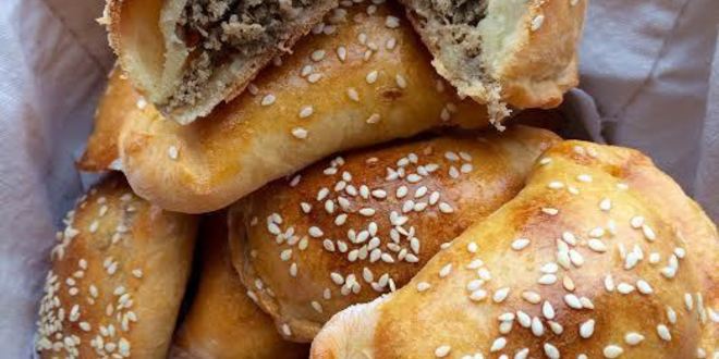 Рецепт пирожки с мясом