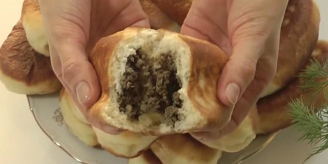 Рецепт пирожки с печенью жареные