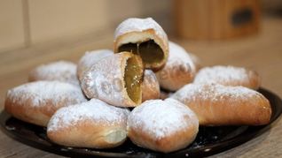 Рецепт Пирожки с ревенем в духовке