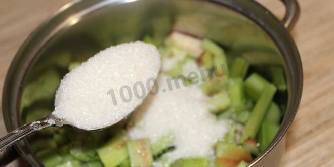 Рецепт пирожки с ревенем в духовке