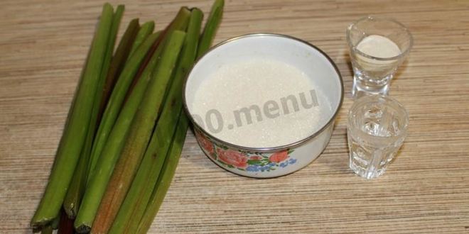 Рецепт пирожки с ревенем в духовке