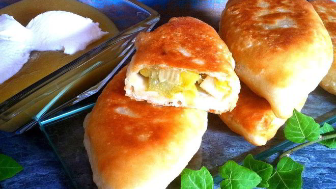 Рецепт Пирожки с ревенем