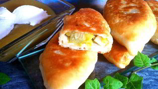 Рецепт Пирожки с ревенем