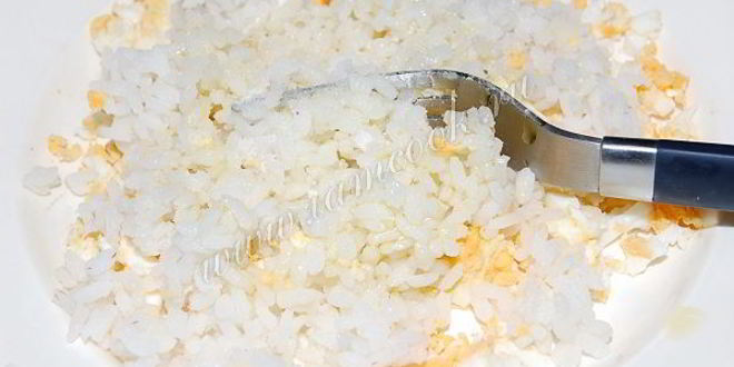 Рецепт пирожки с рисом и яйцом