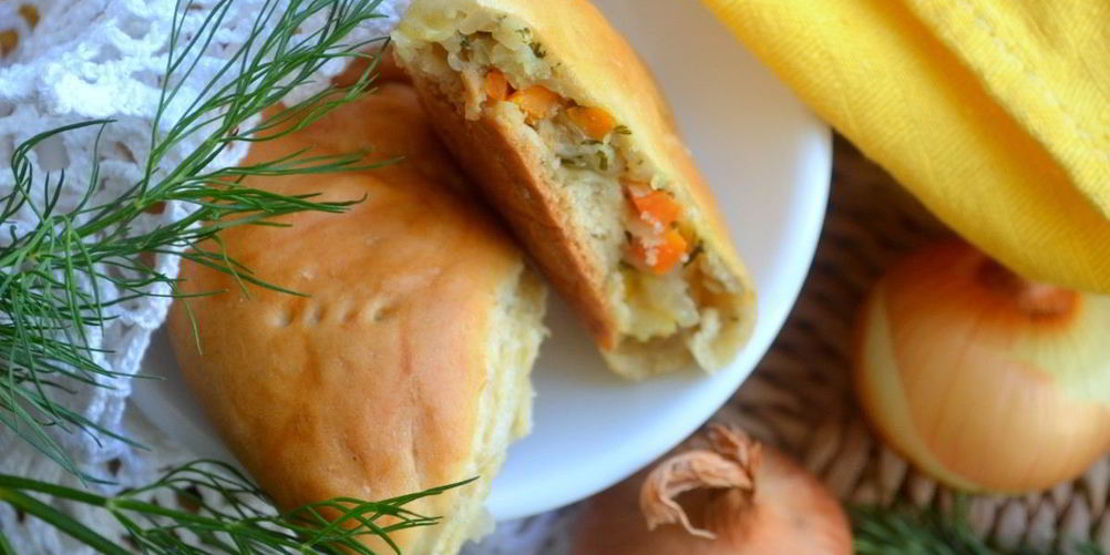 Как приготовить пирожки с рыбой о овощами