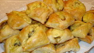 Рецепт Пирожки с шампиньонами