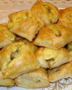 Пирожки с шампиньонами