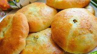 Рецепт Пирожки с сыром и творогом