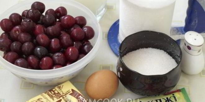 Рецепт пирожки с вишней в духовке