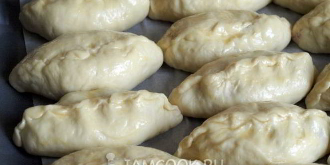 Рецепт пирожки с вишней в духовке