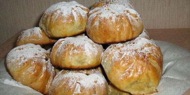 Рецепт пирожки с яблоками