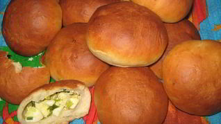 Рецепт Пирожки с яйцом и луком