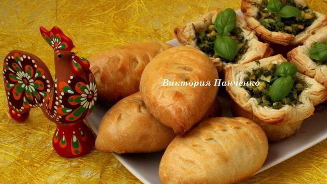 Рецепт Пирожки с яйцом и пряной зеленью
