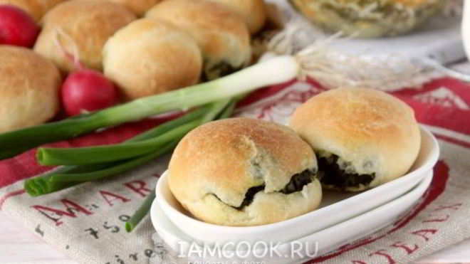 Рецепт Пирожки с зеленью
