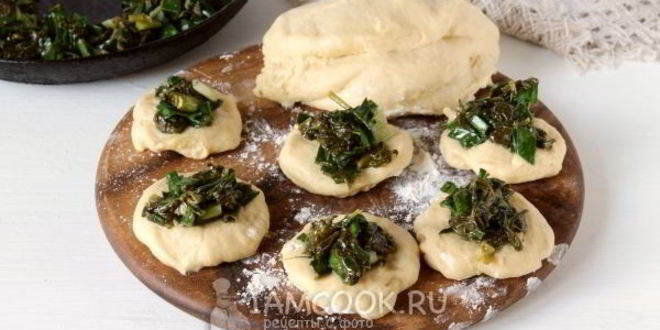Рецепт пирожки с зеленью