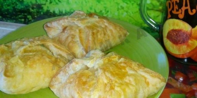 Рецепт пирожки слоеные конвертики с творогом