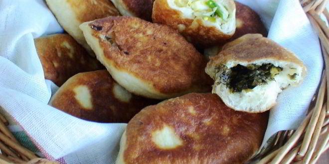Рецепт пирожки жареные с щавелем и капустой