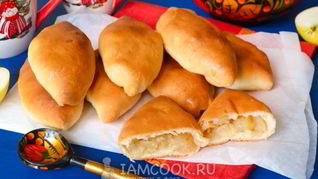 Рецепт Постных пирожков с яблоками