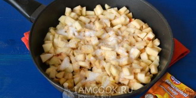 Рецепт постные пирожки с яблоками