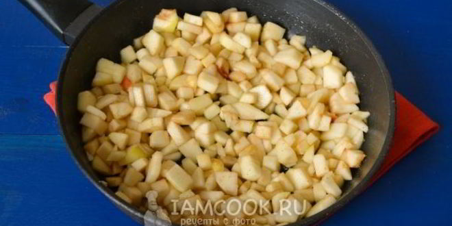 Рецепт постные пирожки с яблоками