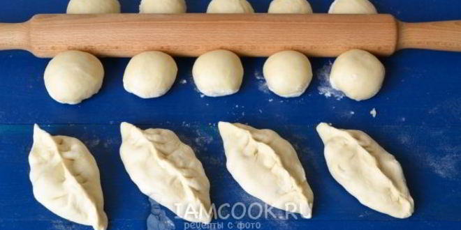 Рецепт постные пирожки с яблоками