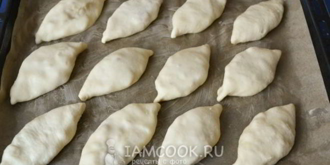 Рецепт постные пирожки с яблоками