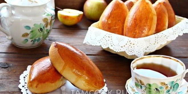 Рецепт сдобные пирожки с яблоками в духовке