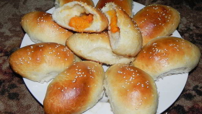 Рецепт Сладкие печеные пирожки