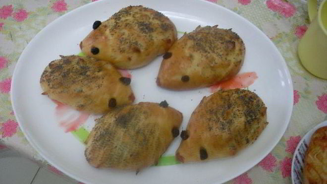 Рецепт Сладкие пирожки Ежики