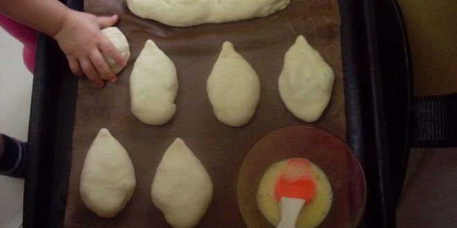 Рецепт сладкие пирожки ежики