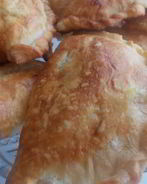 Слоеные пирожки с тыквой