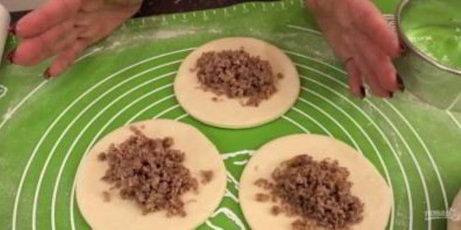 Рецепт суповые пирожки с мясом