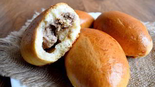 Рецепт Вкусные пирожки с мясом