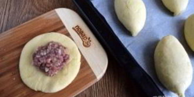 Рецепт вкусные пирожки с мясом