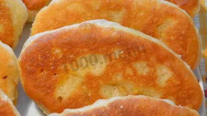 Рецепт Воздушные пирожки на кефире с яйцом