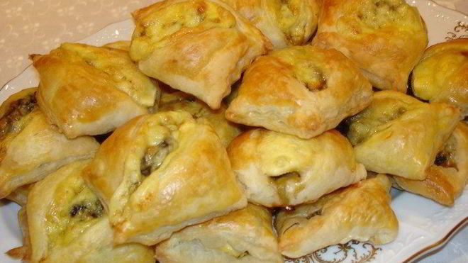 Рецепт Закусочные мини-пирожки Пиджачок