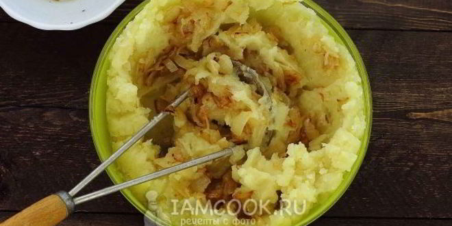 Рецепт жареные пирожки с картошкой на кефире