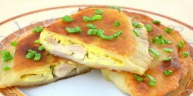 Рецепт жареные пирожки с курицей