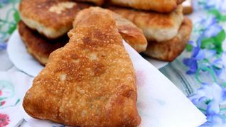 Рецепт Жареные пирожки с мясом