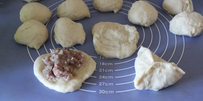 Рецепт жареные пирожки с мясом