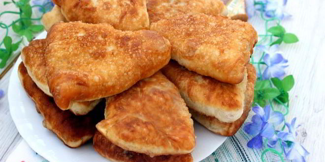 Рецепт жареные пирожки с мясом
