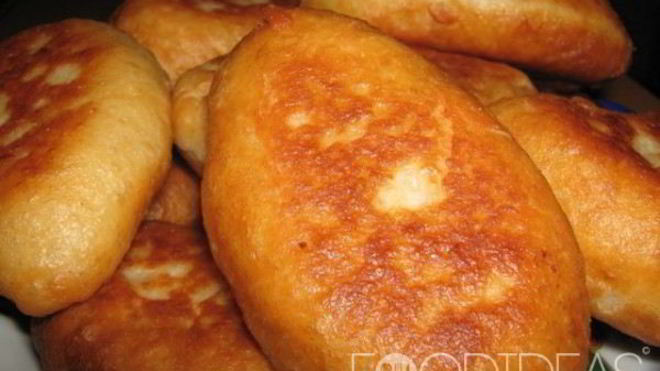 Рецепт Жареные пирожки с печенью