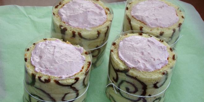 Рецепт ажурные пирожные с малиновым муссом и джемом