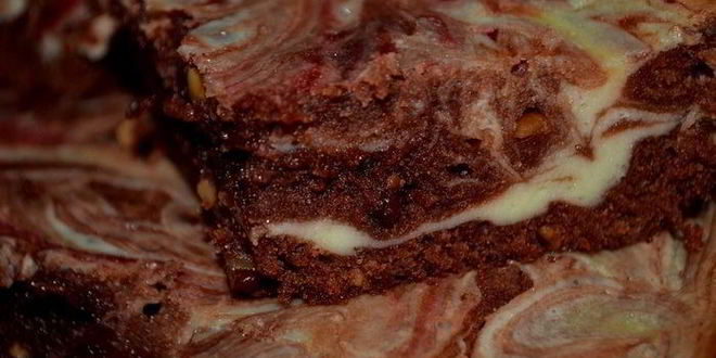 Рецепт брауни красный бархат с прослойкой