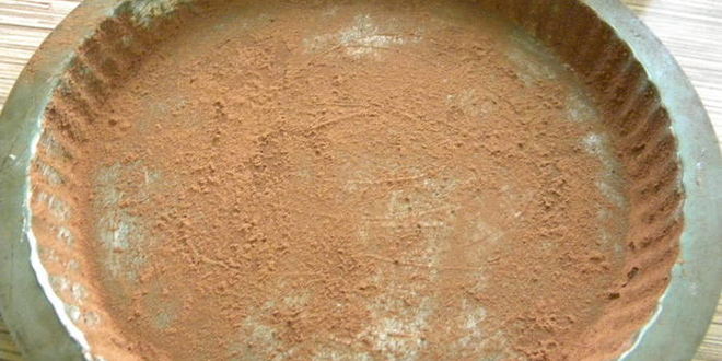 Рецепт брауни с апельсином в миндальных хлопьях